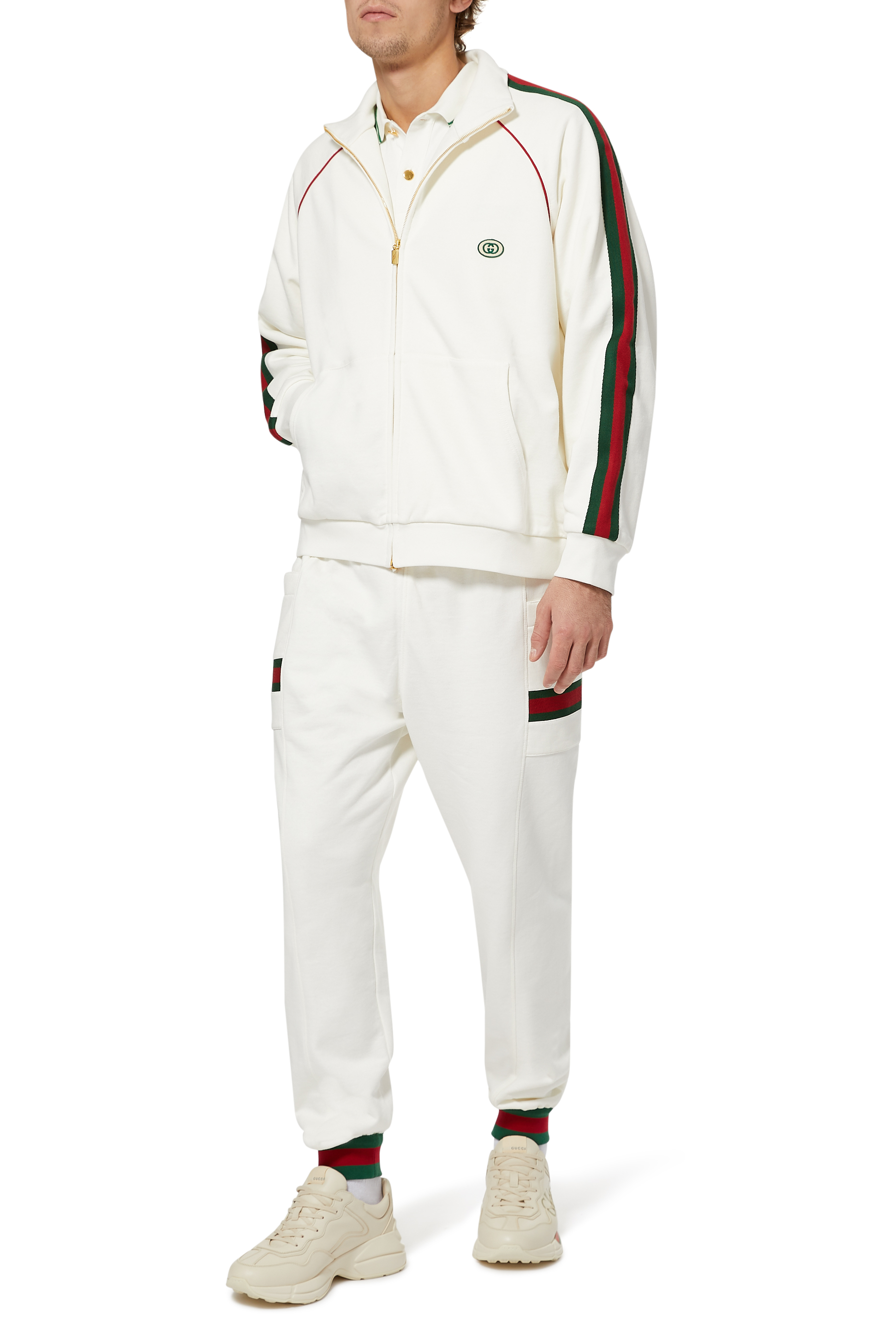 Web Jersey Zip Sweatshirt