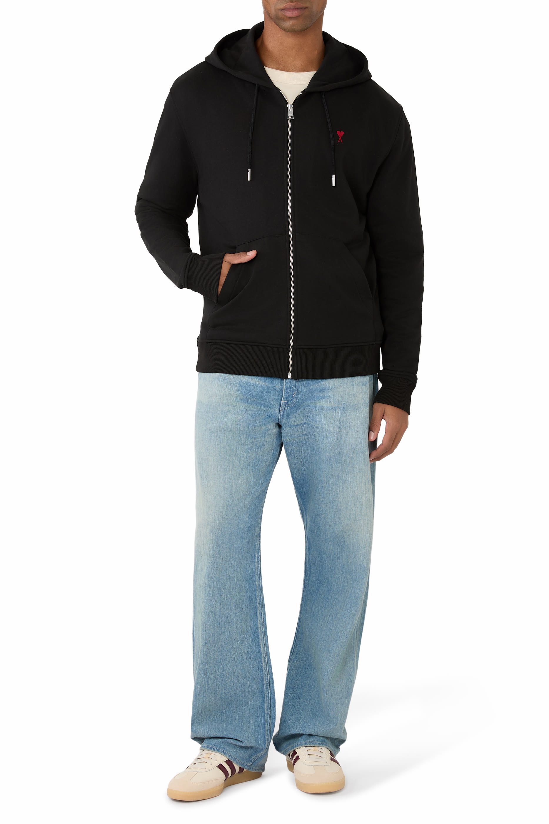 De Coeur Zipped Hoodie