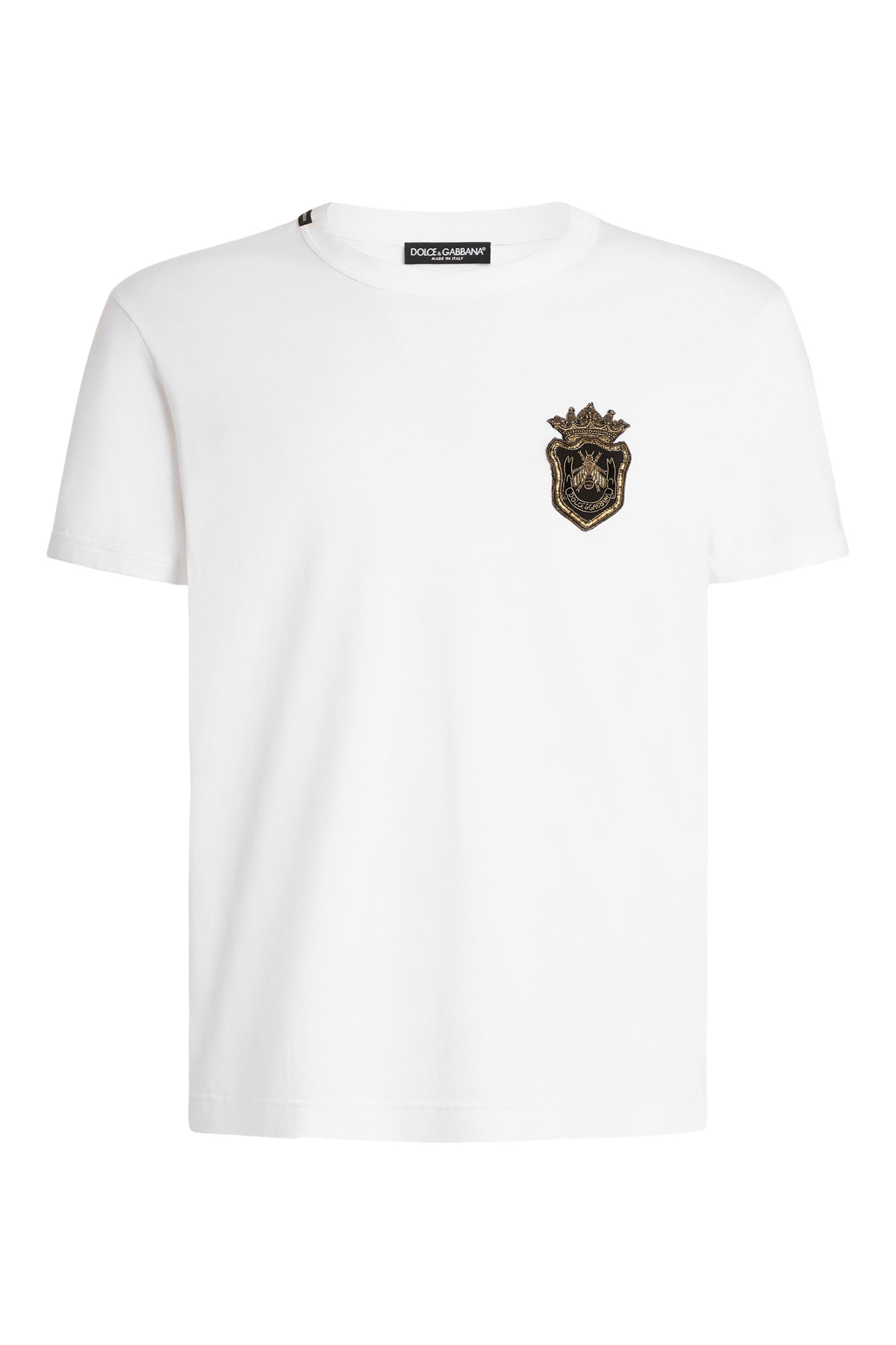 Heraldic Patch Cotton T-Shirt