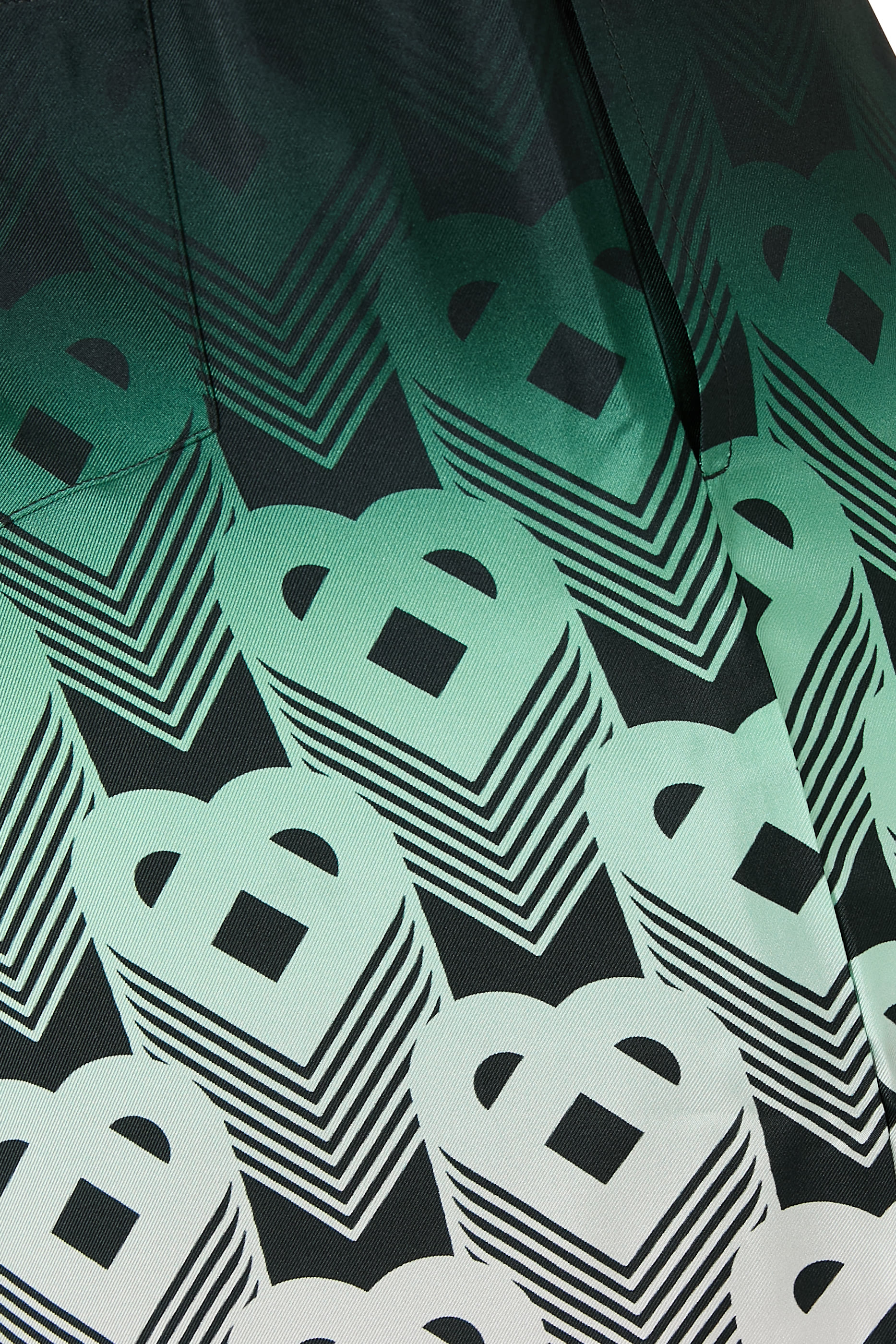 Gradient Monogram Silk Shorts