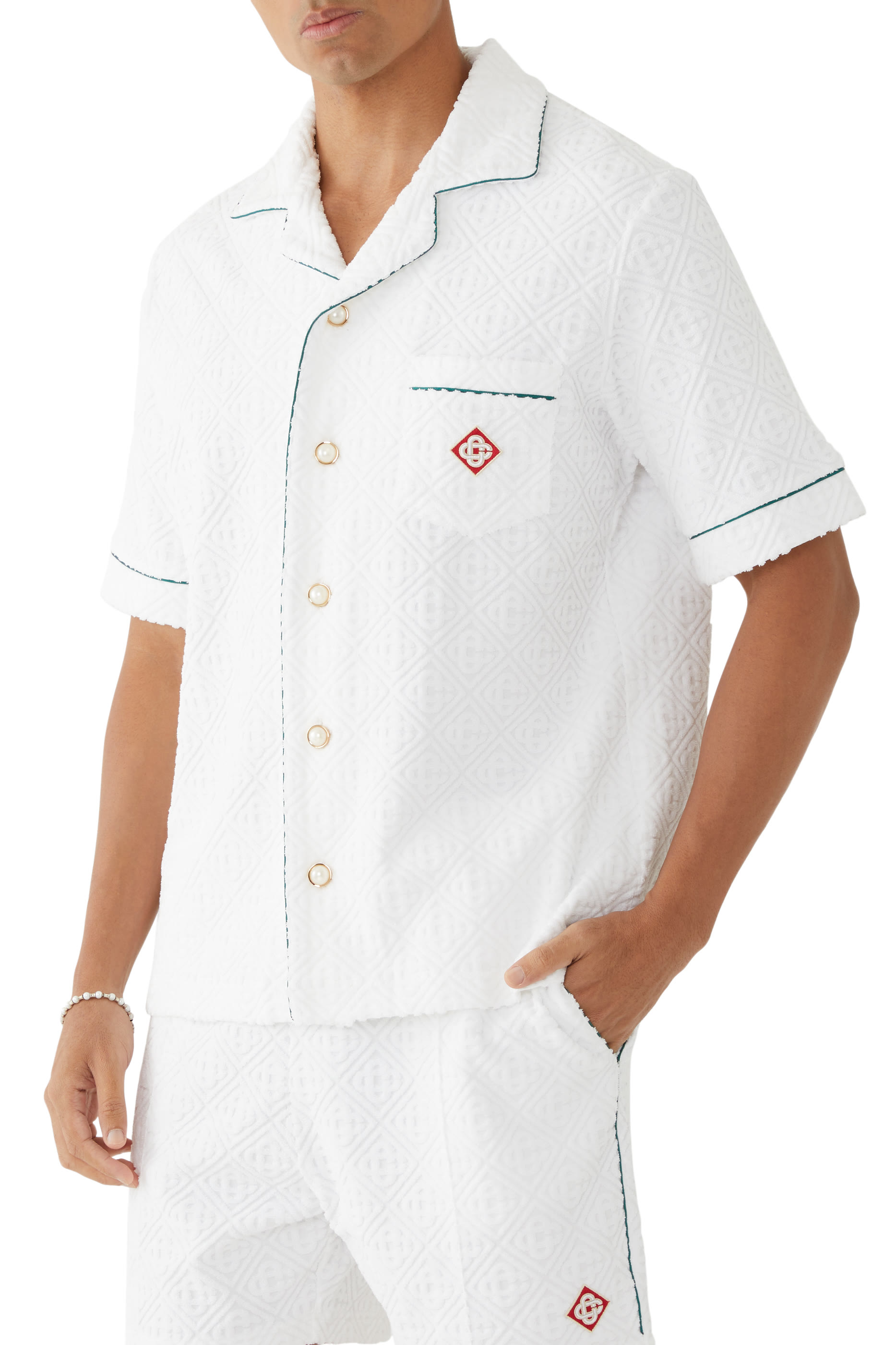 Monogram Towelling Shirt