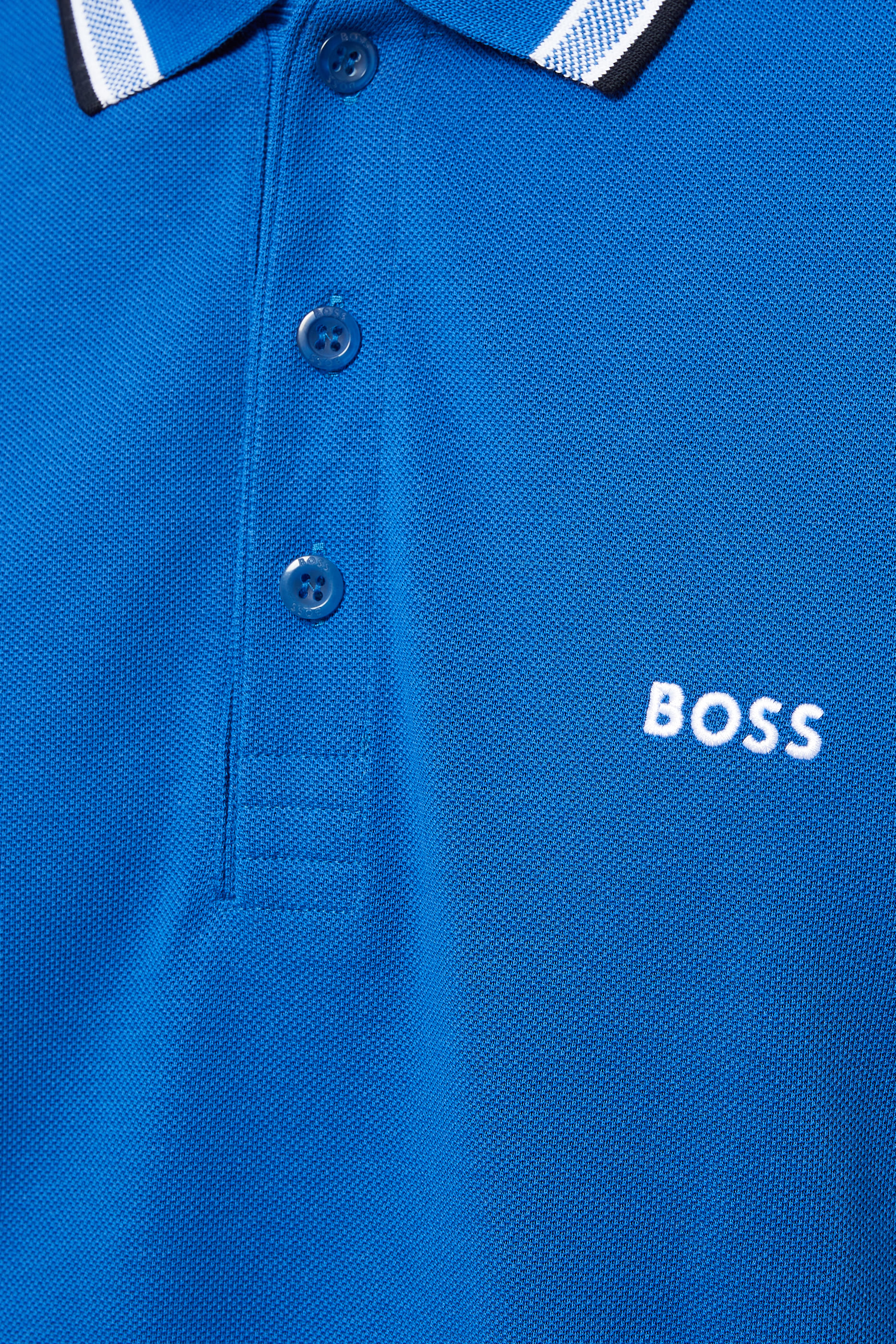 Paddy Polo Shirt with Curved Logo