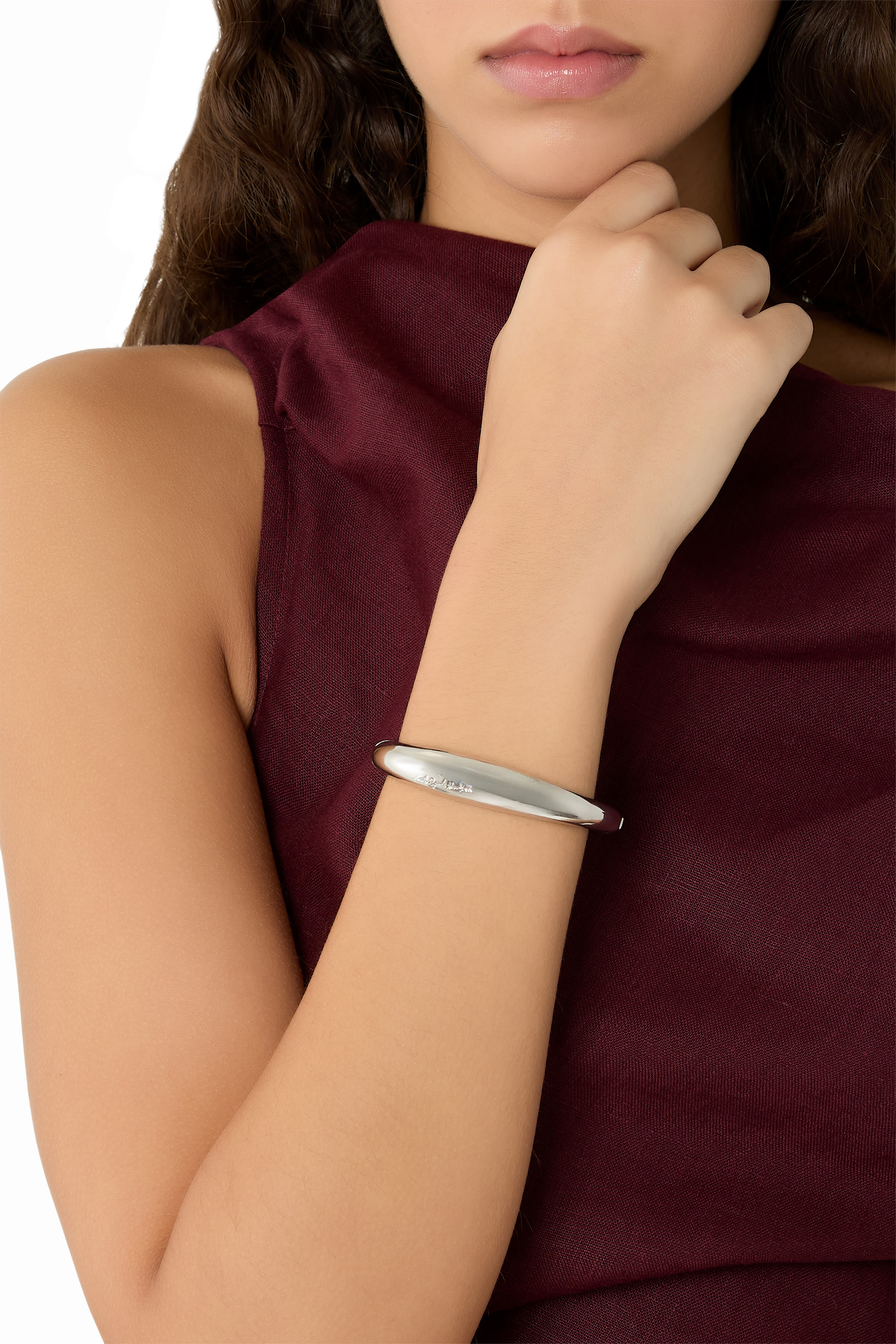 Molten Bangle, Plated Metal