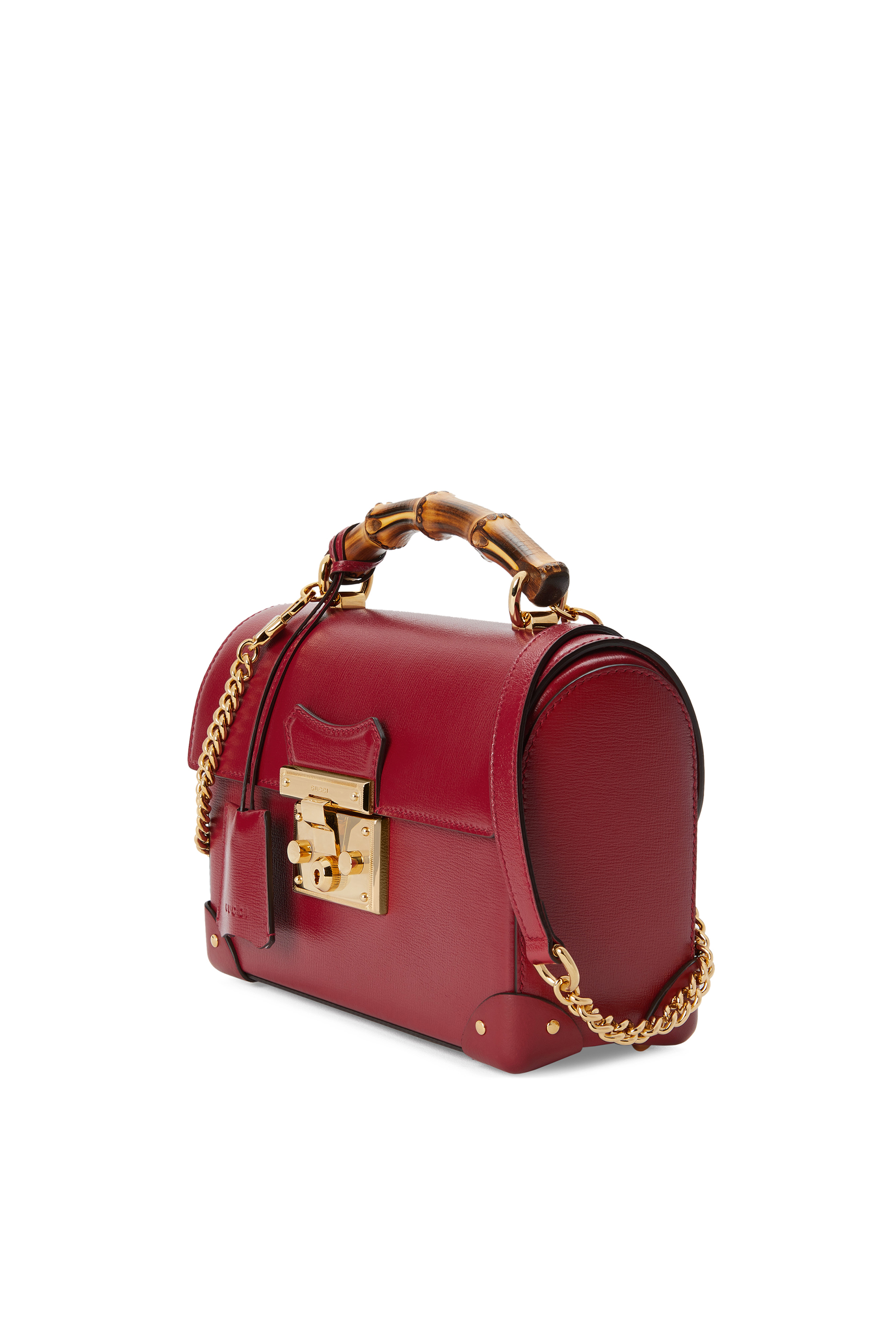 Padlock GG Small Bamboo Shoulder Bag