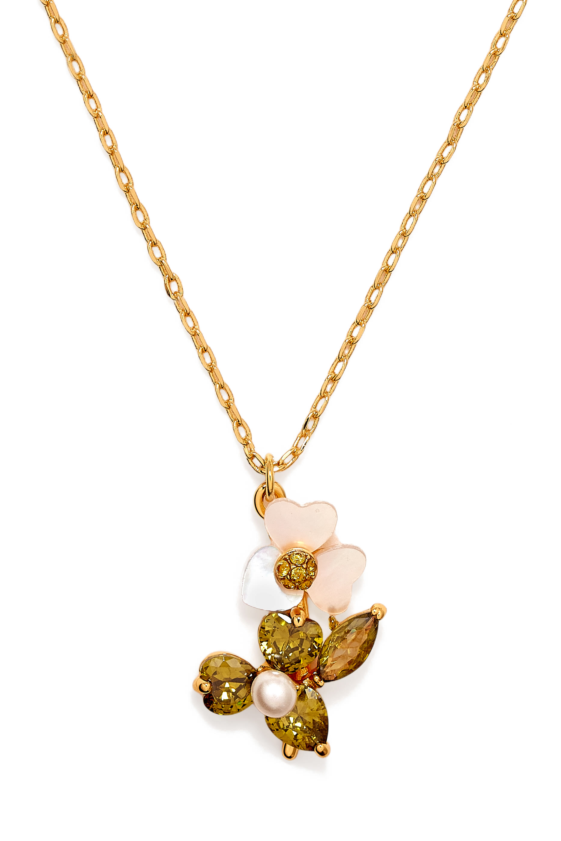 Precious Pansy Pendant