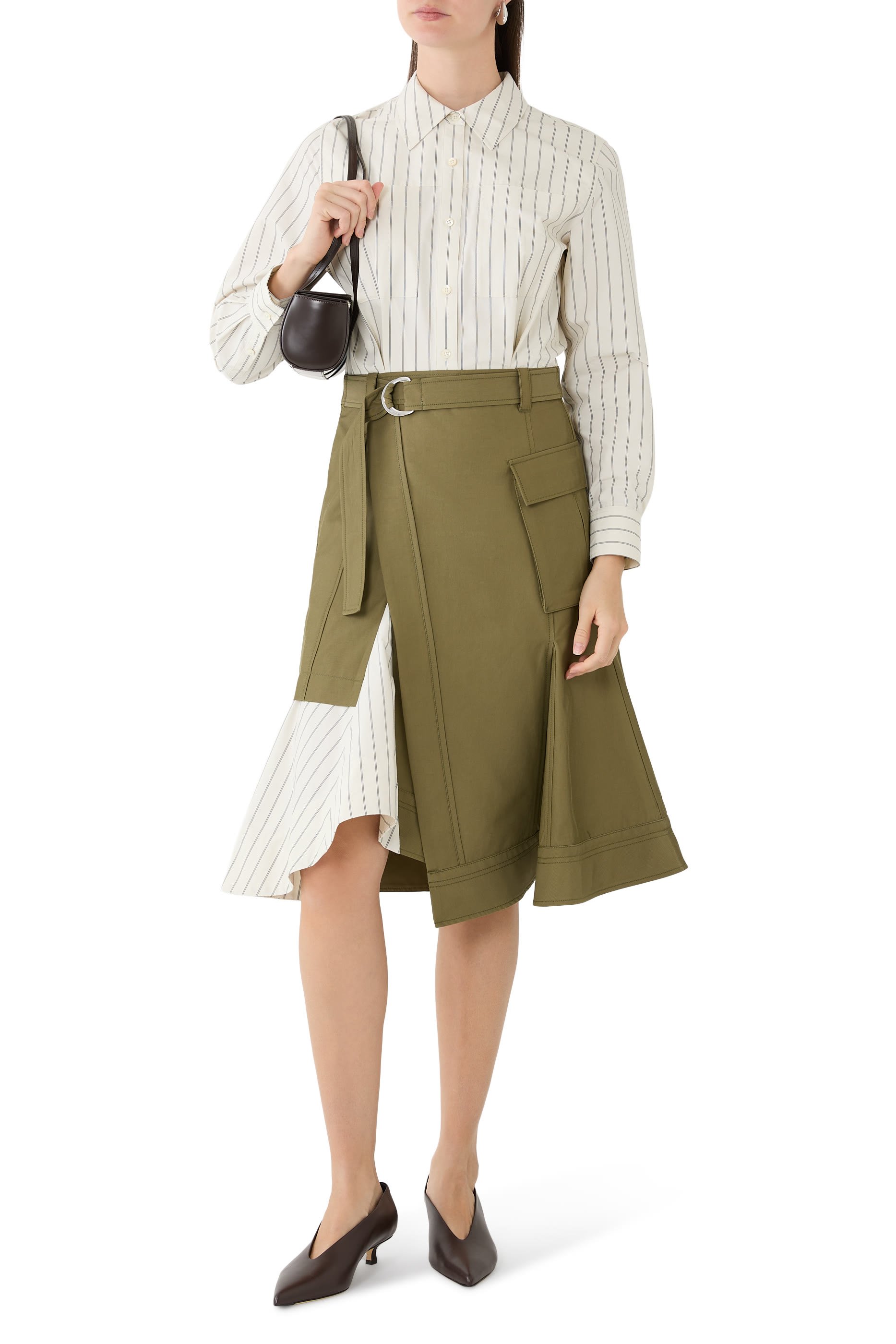 Hybrid Utility Shirt Dress