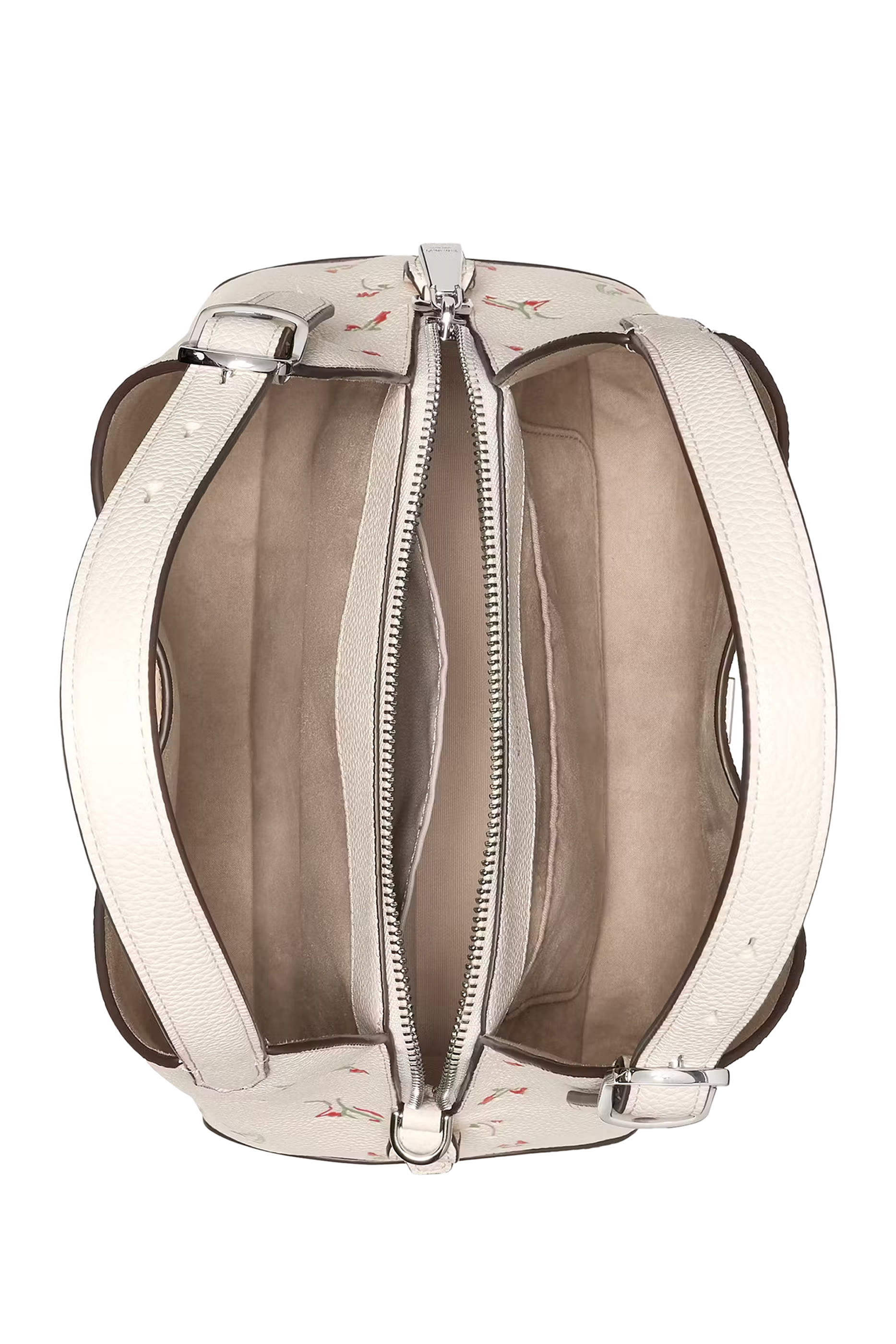 Deco Vibrant Buds Crossbody Tote Bag